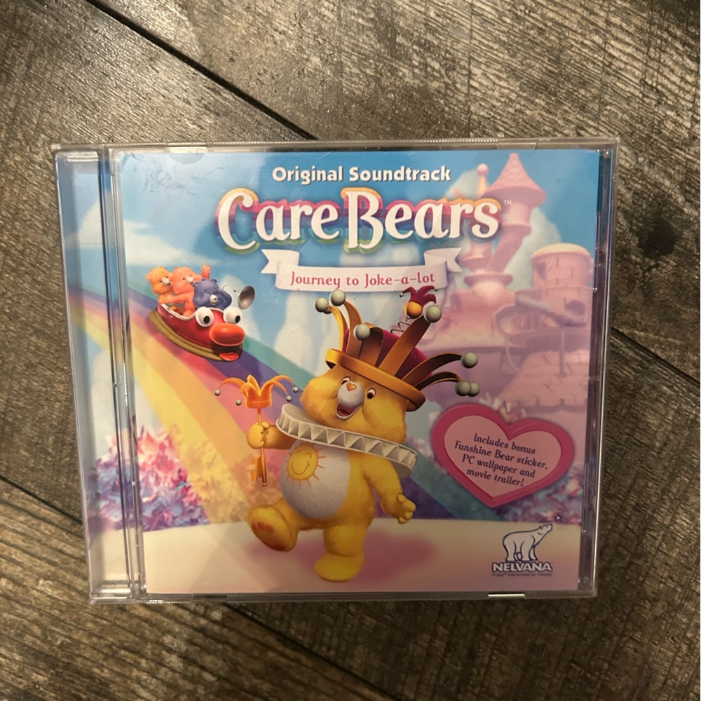 CD - Care Bears carebears cd journey to joke a lot original soundtrack.